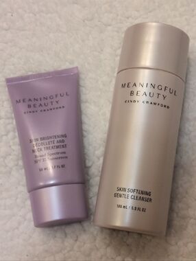 Meaningful Beauty Skin Softening Gentle Cleanser/Skin Brightening Treatment